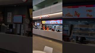 Dalaman Airport Departures Turkey Popeyes Restaurant travelwithhugof popeyes dalamanairport [upl. by Rugen]