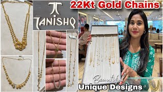 Tanishq Gold Chain Designs amp Price💕 Gold MatarmalaFancyShortLongLayer Chains Tanishq Jewellery [upl. by Jezreel]