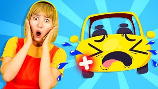 The Boo Boo Car Song  Coco Froco Nursery Rhymes amp Kids Songs [upl. by Atiner]