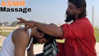 ASMR Massage Therapy By Bengali Baba  Head Back Arm Massage bengalibaba [upl. by Alah257]