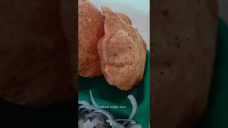 Street food  chole bhature streetfood [upl. by Ttirrem35]