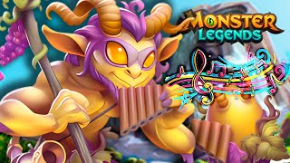 SATYRUS UNO de los MEJORES SUPPORTS  Monster Legends [upl. by Akeinahs989]