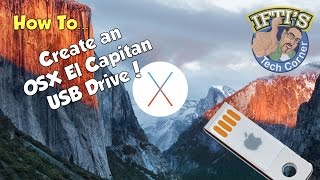 OSX 1011 El Capitan  How to Create a Bootable USB Flash Drive  GUIDE [upl. by Silvano]