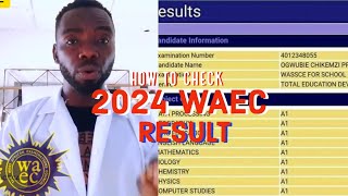 How to check 2024 WAEC Result with your phone waec result is out [upl. by Nadine414]