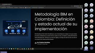 06 Metodología BIM en Colombia Definición y estado actual de su implementación [upl. by Crist]