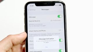 How To Fix iMessageFaceTime Activation Errors 2023 [upl. by Auhsot]