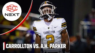 No 8 Carrollton GA vs AH Parker AL  Full Game Highlights  High School Football Showcase [upl. by Jone680]