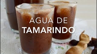 CÓMO HACER AGUA DE TAMARINDO fácil amp deliciosa  Recetas fáciles Pizca de Sabor [upl. by Allecram]