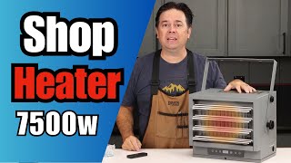 Inokraft MaxHeat Garage Heater 7500w Review [upl. by Robinson]