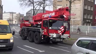 Rüstzug der Berufsfeuerwehr Dortmund rückt aus 2 Perspektiven [upl. by Chemaram31]