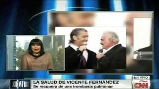 Vicente Fernández se recupera de una trombosis [upl. by Nylicaj]