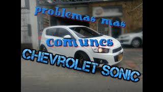 CHEVROLET SONICproblemas mas comunes [upl. by Mighell]