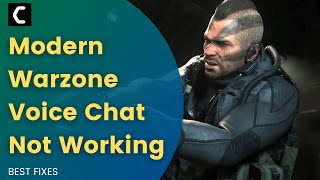 Modern WarzoneWarfare Voice Chat Not Working Fixed 2022 [upl. by Annauqal]