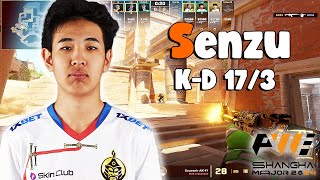 SENZU CS2 POV  THE MONGOLZ VS GAMERLEGION  PW SHANGHAI MAJOR CS2 2024 cs2 csgo [upl. by Jacki]