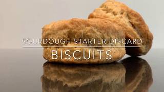 Sourdough Discard Recipes Biscuits [upl. by Aneerak]