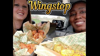 Wingstop Boneless Wings and Cajun Corn Review [upl. by Karly]