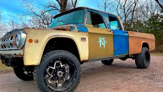 Restoring a 1969 Dodge D200 Sweptline Truck [upl. by Letrice]