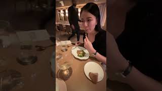 Hong Kong Michelin French restaurant adventure… aylex cathaypacific movewithcathay louise [upl. by Eads]