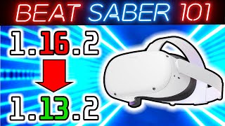 How to downgrade Beat Saber on Oculus Quest 2 [upl. by Calbert]