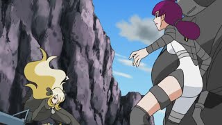 Cynthia And Garchomp save Ash Dawn Brock From Team Galactic [upl. by Dinesh912]