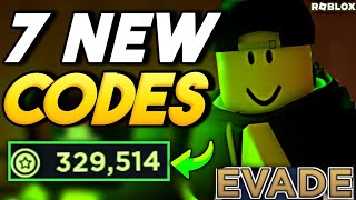 NEW ALL WORKING CODES FOR EVADE IN 2023 ROBLOX EVADE CODES [upl. by Ynaffik349]