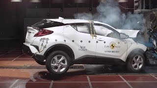 2017 Toyota CHR  Crash Test [upl. by Beker]