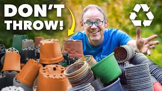 The Clever Reason Smart Gardeners Hoard Plastic Pots [upl. by Brandie241]