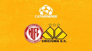 JORNADA ESPORTIVA  HERCÍLIO LUZ X CRICIÚMA  CATARINENSE  09032024 [upl. by Georgia]