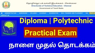 Diploma  Polytechnic Exam Practical Exam Start October 2024 [upl. by Yhotmit]