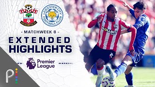 Southampton v Leicester City  PREMIER LEAGUE HIGHLIGHTS  10192024  NBC Sports [upl. by Aneeuqal796]