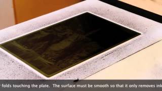 Photogravure Printing in real time [upl. by Kalil143]