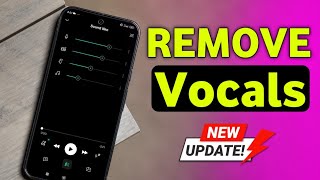 How To Remove Vocals From a Song  Vocal Remover  2024 [upl. by Ursuline]