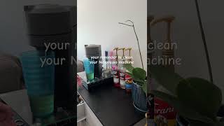 nespresso machine cleaning reminder [upl. by Faulkner174]