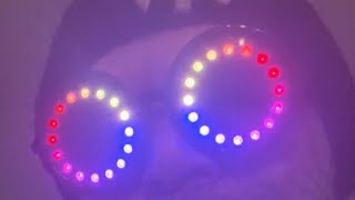 Best LED Eyewear  Pixel Pro Glasses by GloFX [upl. by Yuille]