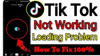 TikTok Loading Problem  TikTok Not Working  TikTok Ban in Pakistan  VPN Not Working  TikTok App [upl. by Trude33]