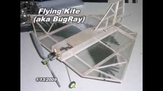 Flying Kite  Bugray RC plane [upl. by Nolitta57]