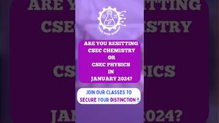 CSEC Chemistry CSEC Physics  January 2024 Exam [upl. by Anad]