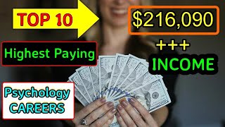 Top 10 Highest Paying Jobs In Psychology In 2024 Salary And Education Requirements [upl. by Adnarb]