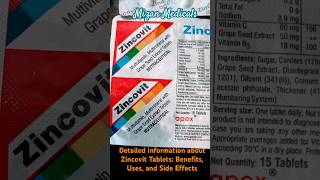 Zincovit Tablets Benefits Uses and Side Effects  Mizan Medicals [upl. by Ajnat]