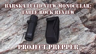 Barska Monocular Review  Project Prepper [upl. by Arriaet]