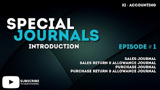 Special Journals  Introduction XI  Accounting in UrduHindi  a4accounting [upl. by Col]