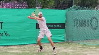 Der topgesetzte Damian Roman scheitert im HTT Wimbledon Semifinale 2024 [upl. by Rolf224]