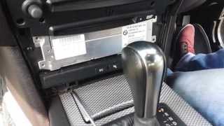 BMW 5 Series E60E61 CCC Navigation Professional SAT NAV How To Remove Procedure [upl. by Hadden823]