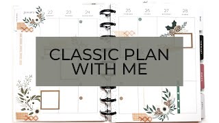 Classic Happy Planner Plan with Me  January 2228 2024 [upl. by Slen293]