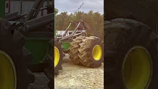 John Deere 948 Skidder johndeere skidder [upl. by Stretch]