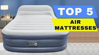 Top 5 Best Air Mattress 2024 Review For Camping Guests Patients  Air Bed Mattress Inflatable Bed [upl. by Adiv715]