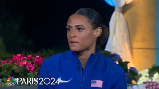 Sydney McLaughlinLevrone breaks down strategy behind her womens 400m hurdles victory  NBC Sports [upl. by Wilbur]