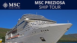 MSC Preziosa  Ship Tour [upl. by Lebasiram]