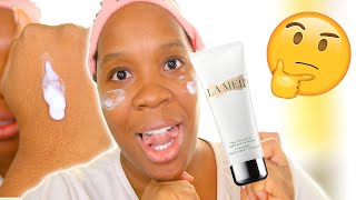 I tried La Mer Intensive Revitalizing Mask La Mer The Intensive Revitalizing Mask DEMO and REVIEW [upl. by Deloris581]