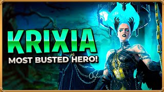 The Best Champion In Raid Krixia Champion Spotlight Raid Shadow Legends Test Server [upl. by Maurili866]